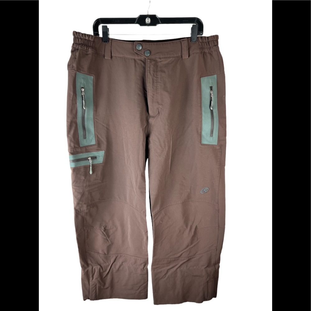 Cloudveil hiking pants with 3 front pockets, 1 back.